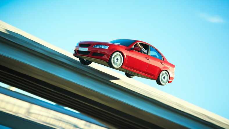 高速飞坡测试,真会影响你的买车决定吗?